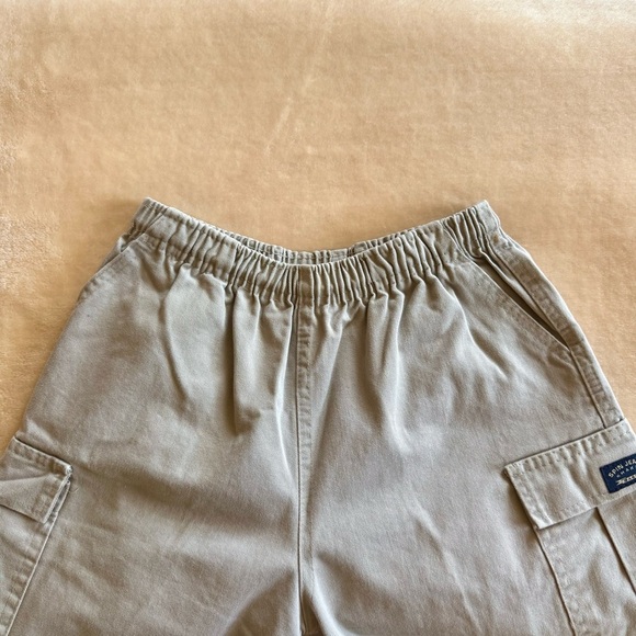 Vintage Gray Khaki Cargo Shorts - Picture 4 of 6